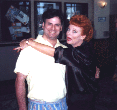 me & Suzanne LaRusch as Lucy